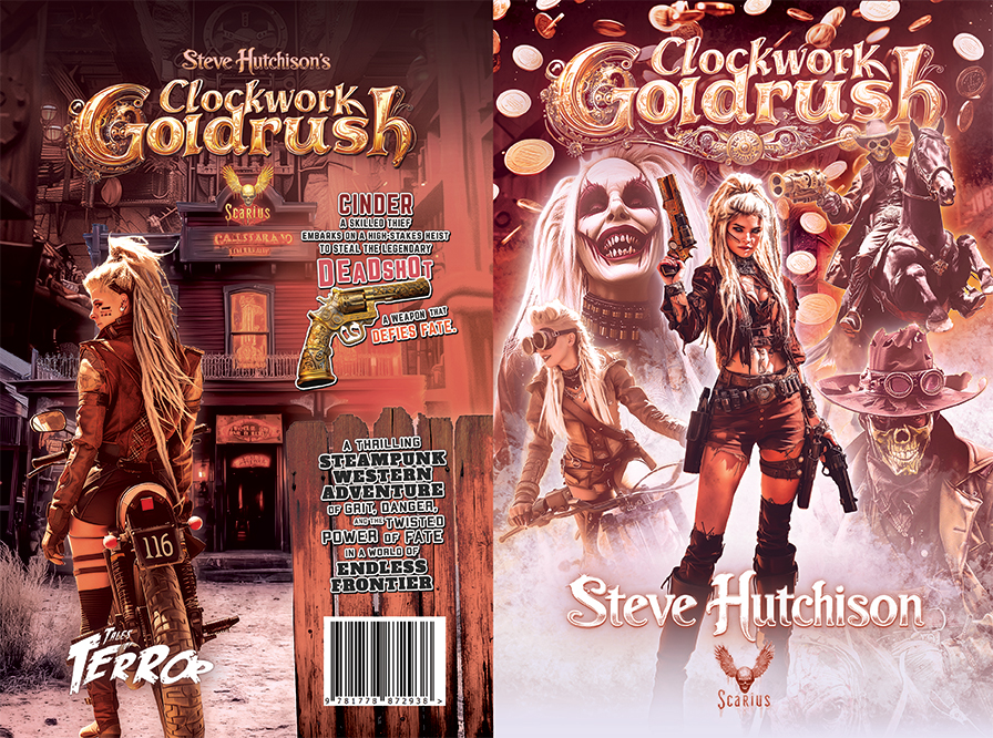 Clockwork Goldrush – Steampunk Adventure Cover