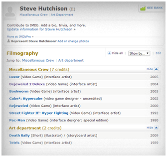 Steve Hutchison on IMDb